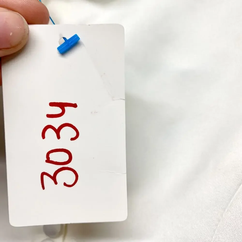 David's Bridal Dress Girls Size 2T Ivory Formal Flower Girl Red Sash Tulle Skirt - Picture 4 of 5